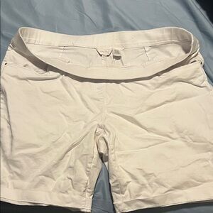Women's White Shorts